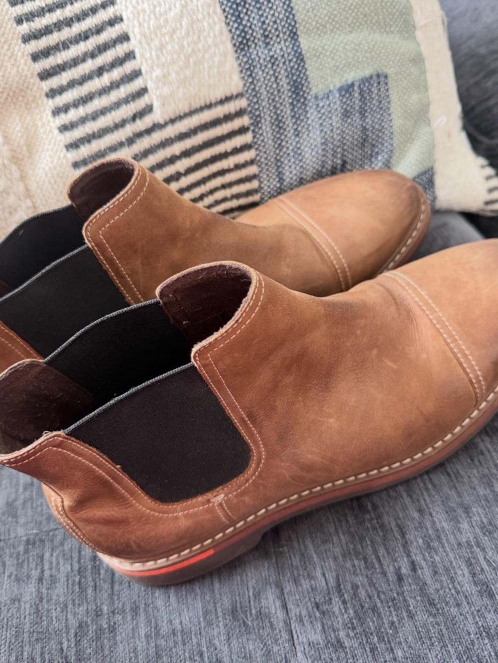 Cole Haan Tan Brown Suede Men’s Chukka Boots